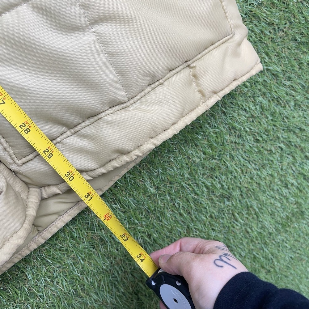 Vintage Scatter Gunner Jacket Mens Medium Shooting Coat Zip Up Quilt Outdoor - Picture 8 of 13